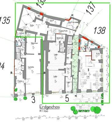 Grundriss EG Haus Nr. 5