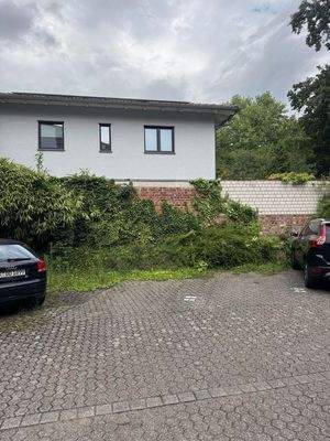 Stellplatz im Innenhof