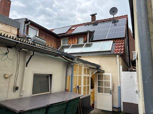 Hausansicht Hinterhof