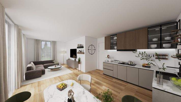 Wohnzimmer Ansicht 2