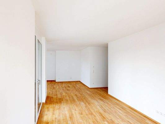 Wohn- und Essbereich (Musterwohnung)