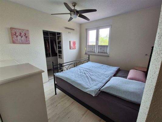 Schlafen mit Ankleide