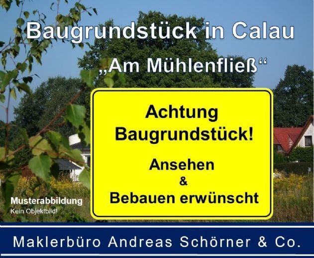 Baugrundstück in Calau - Klein aber fein