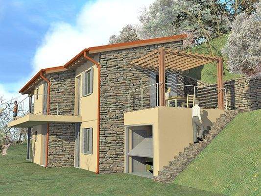 Haus nach Fertigstellung