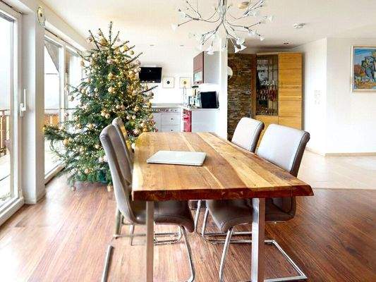 Wohnzimmer im Dachgeschoss