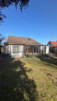 Hausansicht vom Garten