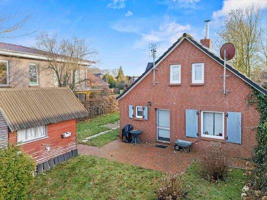 Rückansicht - Luftbildaufnahme