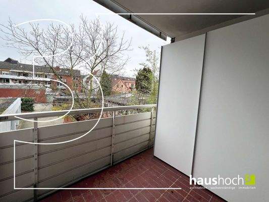 Loggia am Schlafzimmer