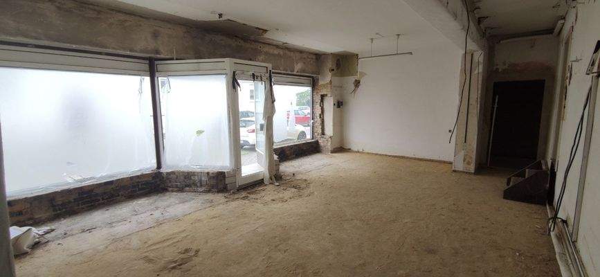 entkerntes Ladengeschäft