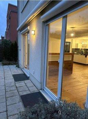 Terrassenblick nach Innen