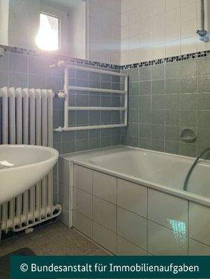 Wannenbad im Obergeschoss