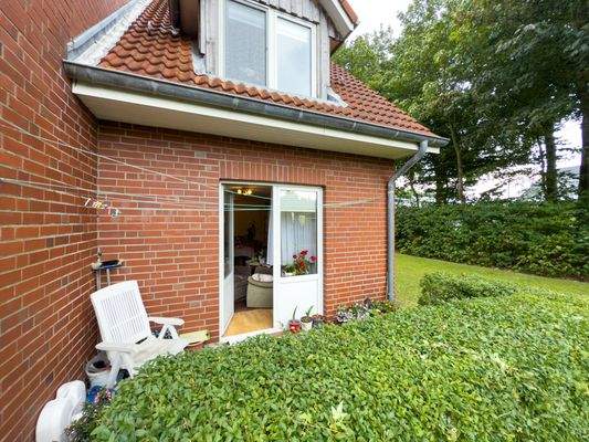 Terrasse Westansicht