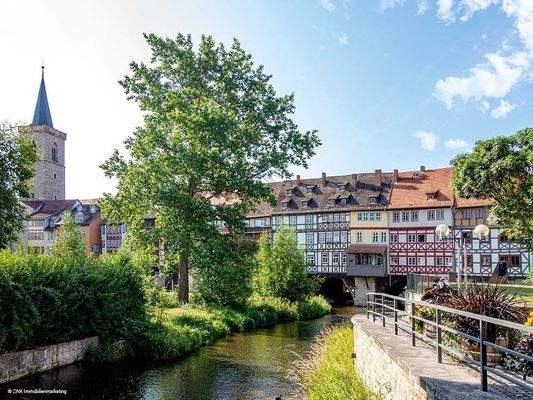 An der Gera nahe Krämerbrücke