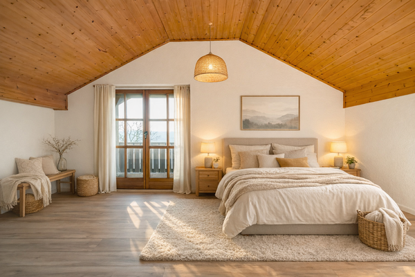 Schlafzimmer 1. OG - KI generiert