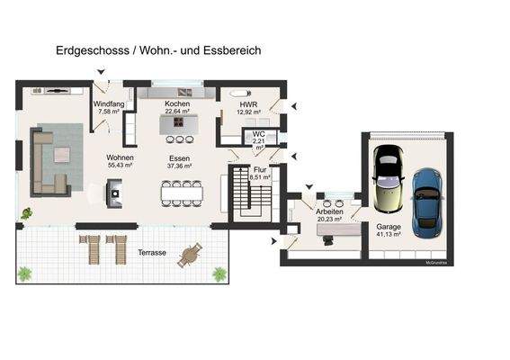 Grundriss Erdgeschoss