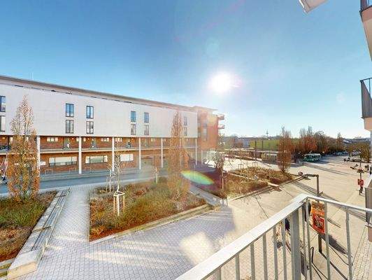 Ausblick aus der Loggia