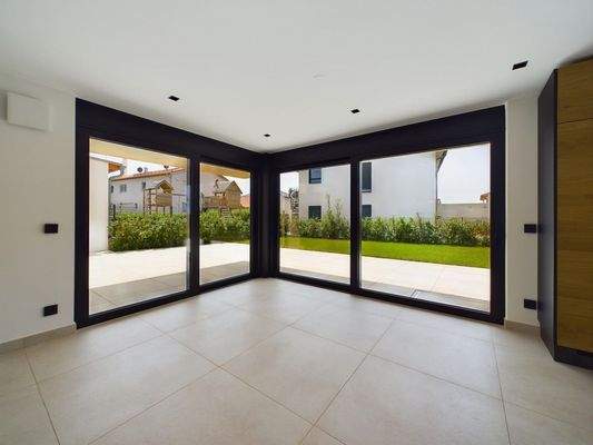 Essbereich zur Terrasse