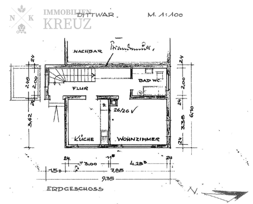 Grundriss Erdgeschoss