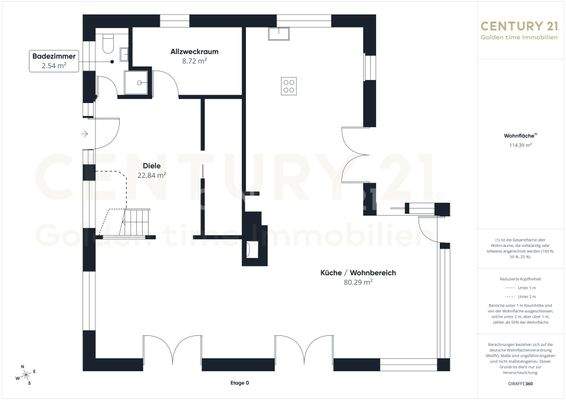 Grundriss Erdgeschoss