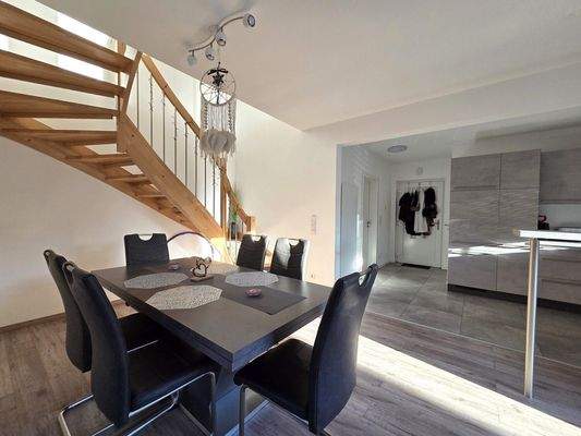 Essbereich-Eingang - Haus links