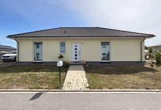 Eingang in den Bungalow