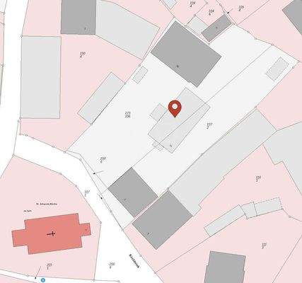 Gebäude-/Grundstücksaufteilung