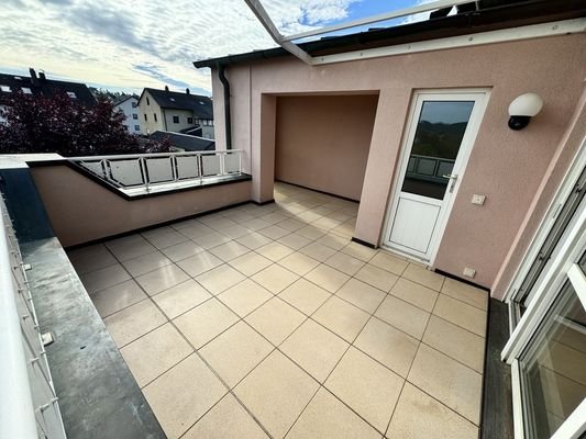 Dachterrasse mit Freisitz