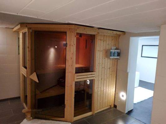 Sauna im Keller