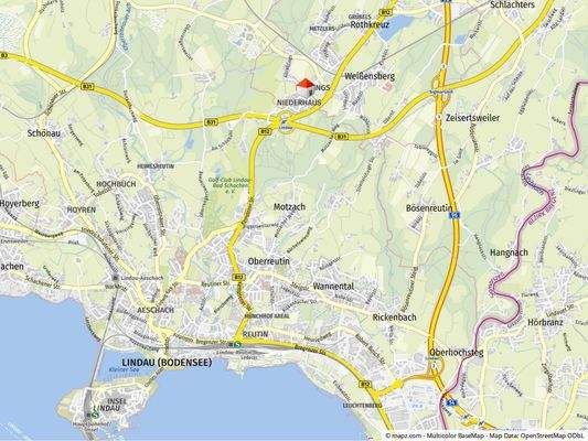 Geolyzer Kartenausschnitt