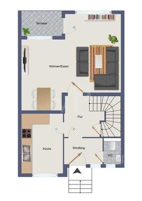 Grundriss Erdgeschoss