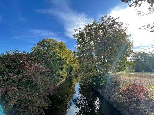 Umgebung, Fußweg zum Bahnhof