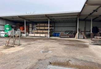 Lagerbereich Gewerbeplatz