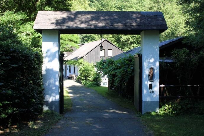 Historische Mühle, Schmuckstück und Rarität im Nebental der Mosel