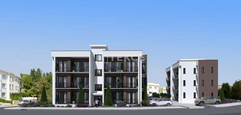 2-Bedroom Apartments for Sale in a Complex with a Pool in Girne