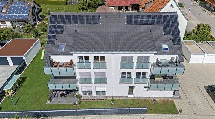 Luftbild Seitenansicht