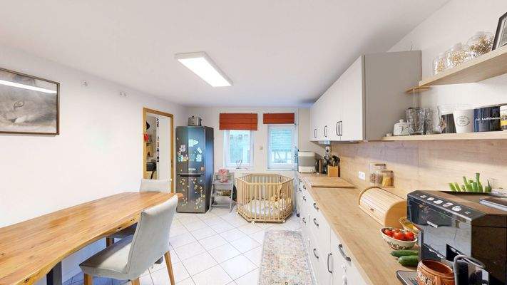 Perspektivwechsel Küche Haupthaus