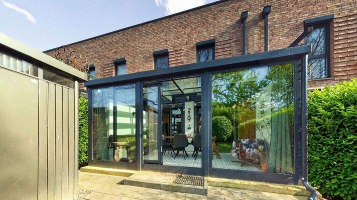 Wintergarten am Haus