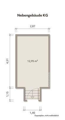 Grundriss Nebengebäude KG