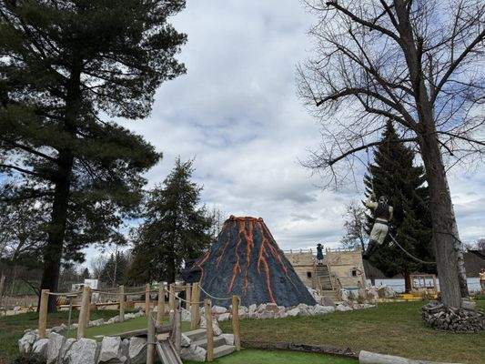 Piratengolf, Biergarten