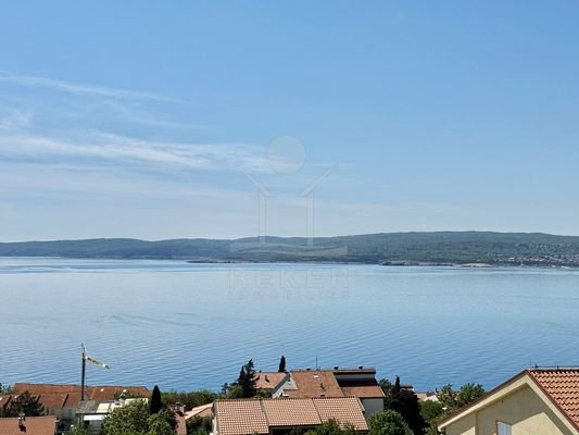 Blick auf das Meer in Crikvenica