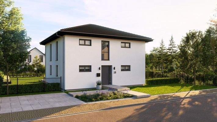 BauSteinHaus 183W ohne Anbauteil vorne links