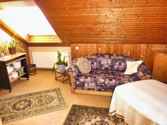 Zimmer im Dachgeschoss