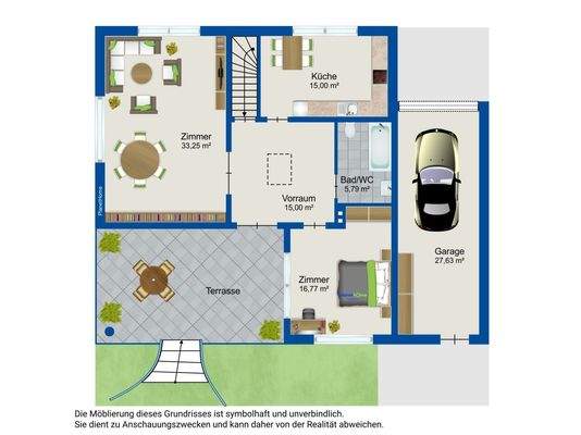 Grundriss Erdgeschoss