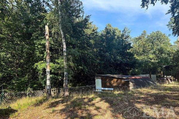 Teilansicht Baugrundstück