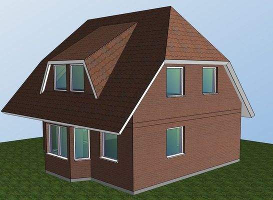 Ansicht Süd Hauptgebäude