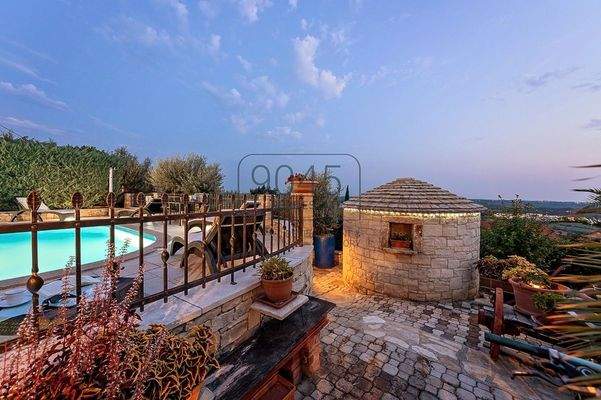 Exklusives Apartmenthaus mit Meerblick in Kaštelir