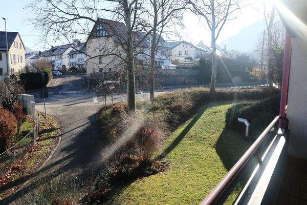 Aussicht Zwei vom Balkon