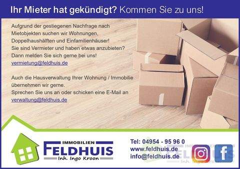 Moormerland Renditeobjekte, Mehrfamilienhäuser, Geschäftshäuser, Kapitalanlage