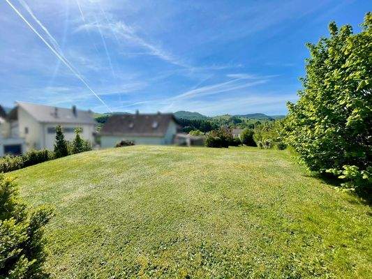 Grundstück mit Weitblick