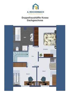 Grundriss Obergeschoss